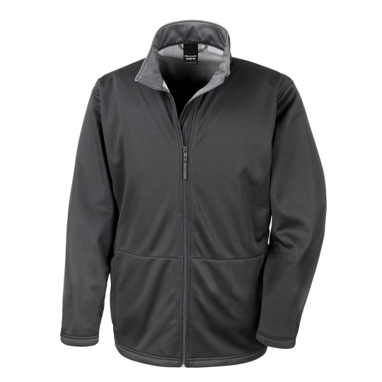 Giacca soft shell R209 Nero