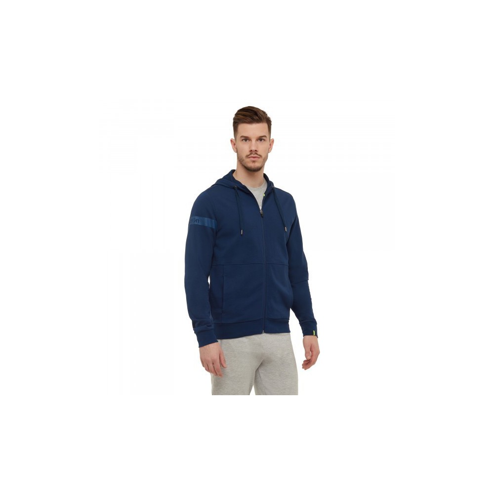Felpa Full Zip e Cappuccio Sbh Sucre