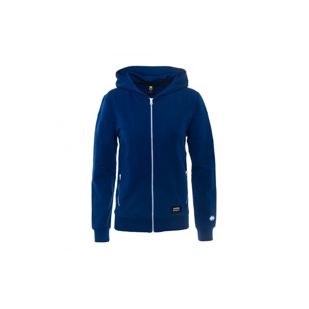 WOMAN FULL ZIP SWEAT AD DARK NAVY