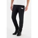 Men's tapered stretch trousers with zipped pockets