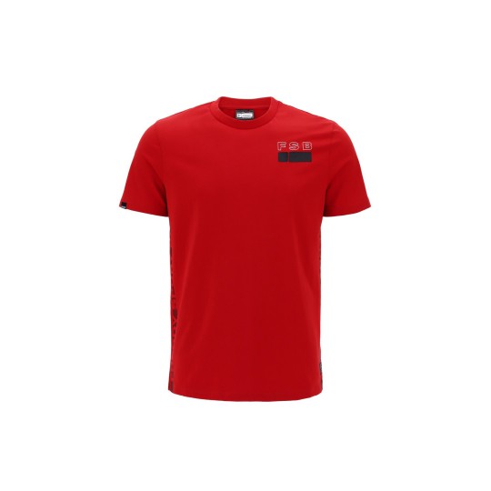 Men's T-shirt with FREDDY SPORT BOX print on the sides