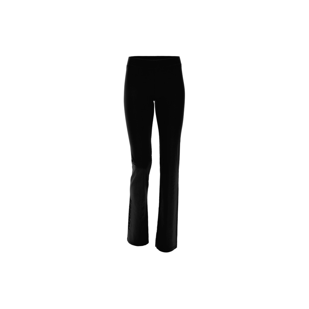 Women's trousers FREDDY straight bottom with rhinestone and plastisol decoration