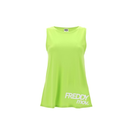 Women's Fitness FREDDY Tank Top FREDDY MOV. with flared bottom Women's Fitness FREDDY Tank Top FREDDY MOV. with flared bottom