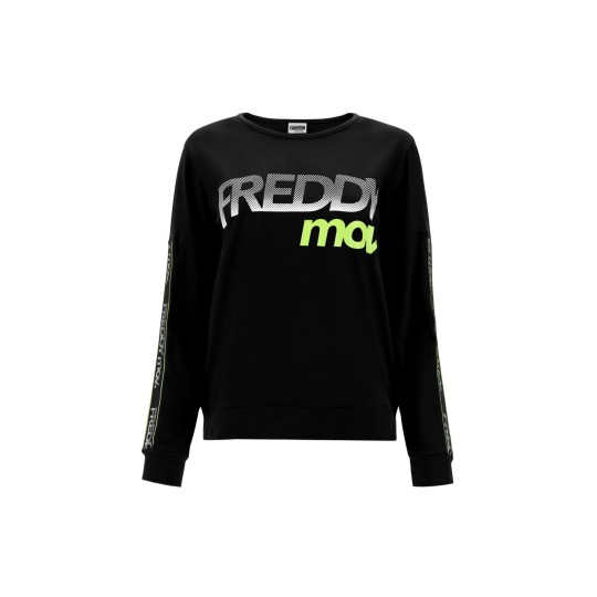Women's fitness sweatshirt FREDDY MOV. Comfort Fit