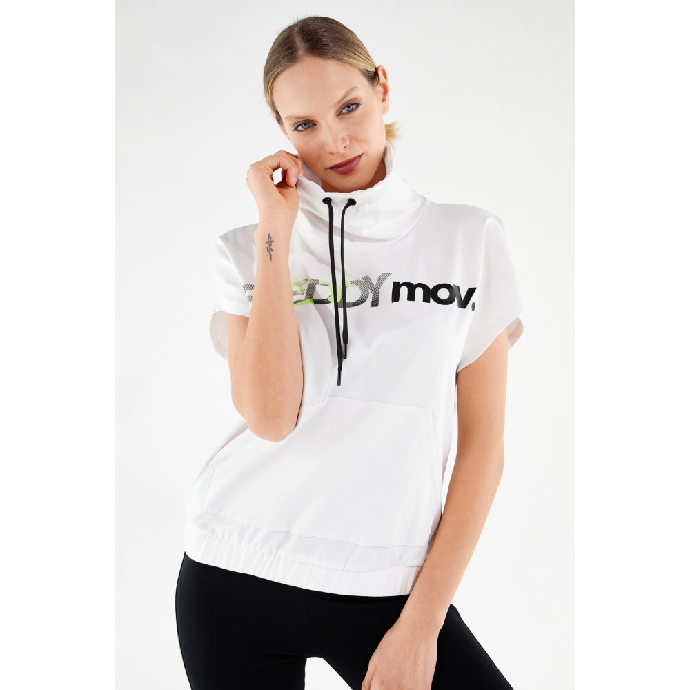 Fitness sweatshirt FREDDY MOV. Comfort Short Cap Sleeves Fitness sweatshirt FREDDY MOV. Comfort Short Cap Sleeves