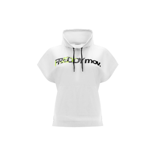 Fitness sweatshirt FREDDY MOV. Comfort Short Cap Sleeves