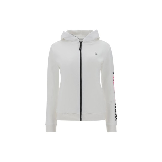 Felpa Donna fitness FREDDY MOV. con cappuccio e zip