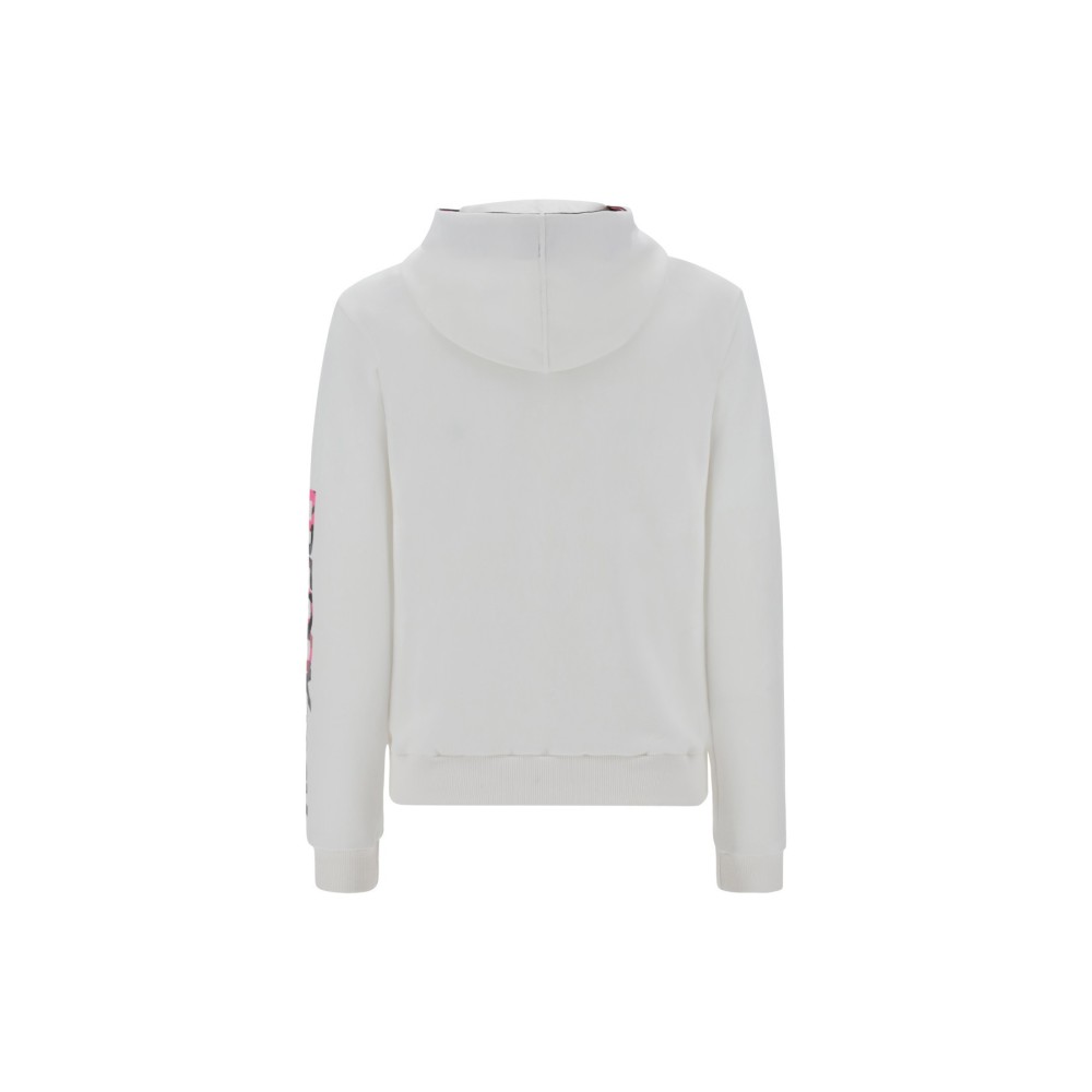 Women's fitness sweatshirt FREDDY MOV. with hood and zip