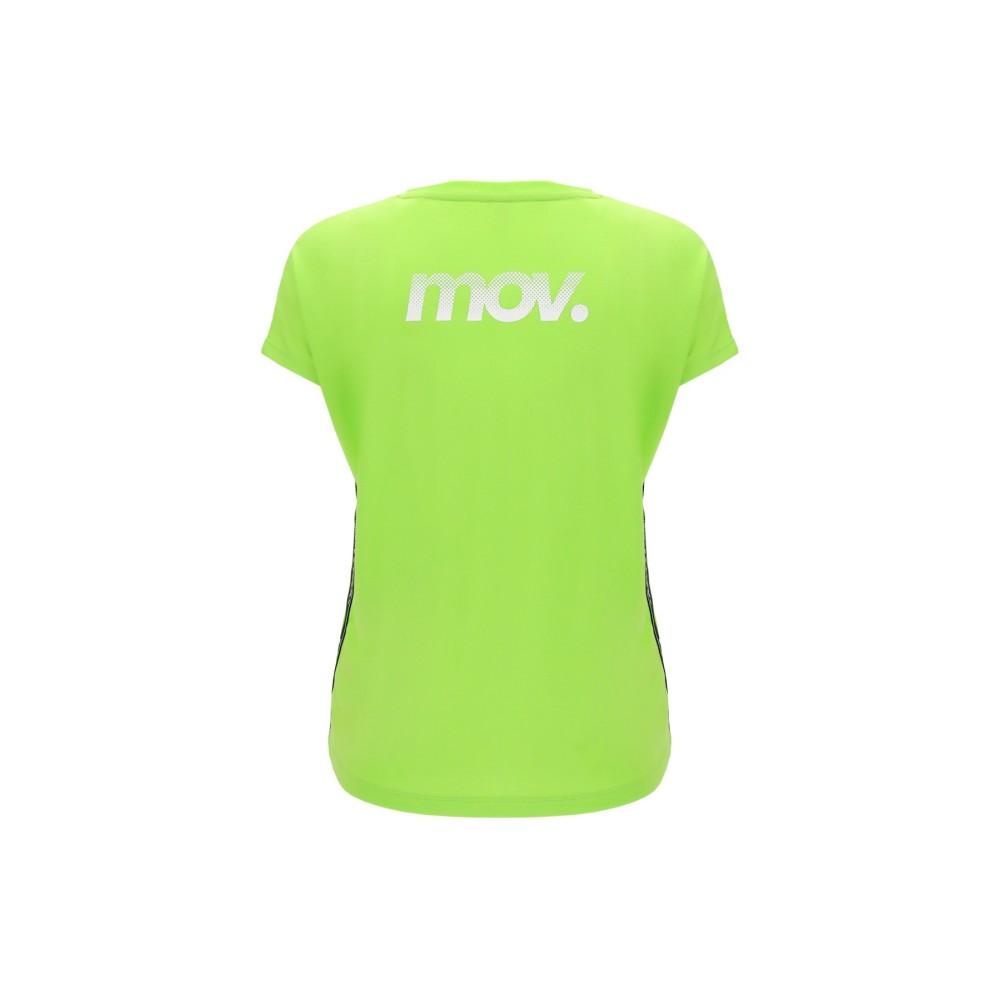 Women's Fitness Comfort T-Shirt with Jacquard Prints and Ribbons