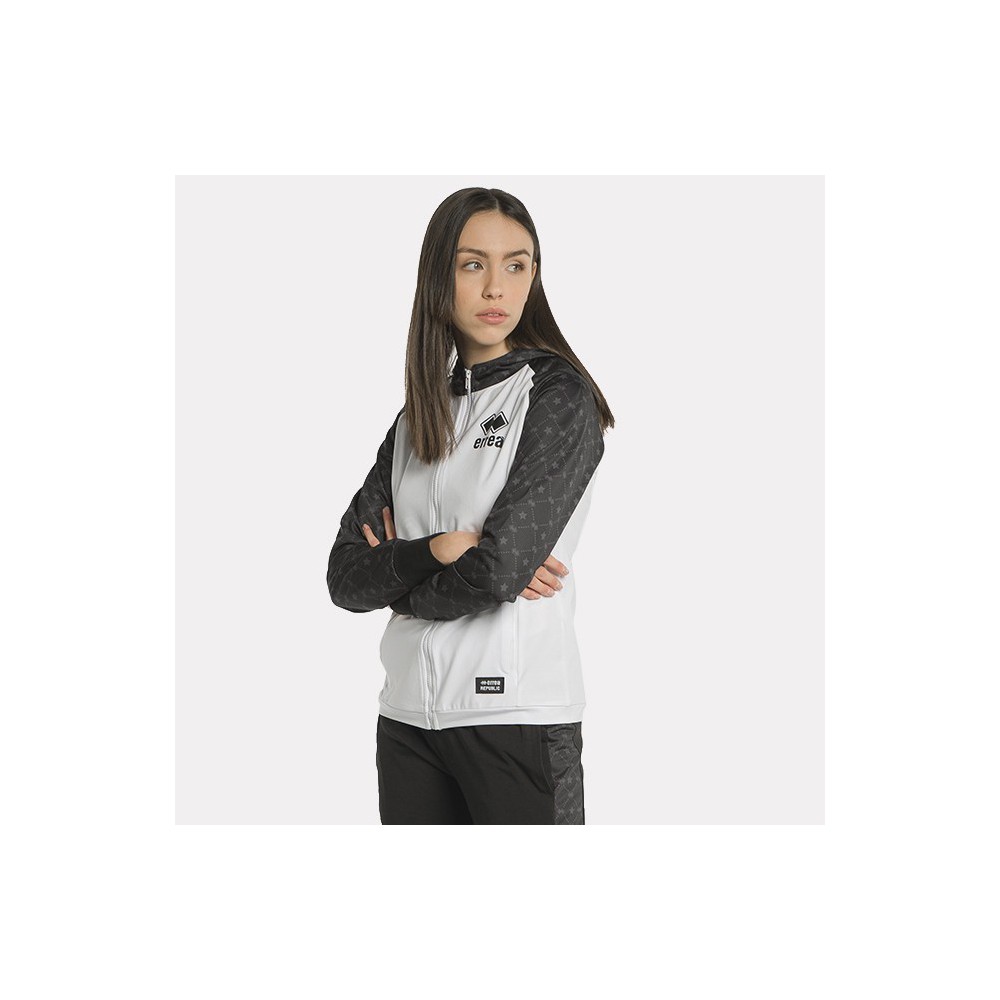 ESSENTIAL SS21 WOMAN FULL ZIP STAR ERREA'