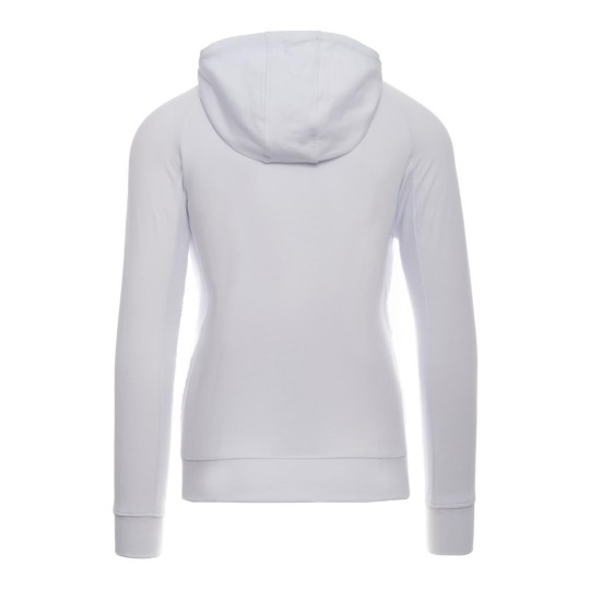 ESSENTIAL SS21 WOMAN CALLIGRAPHIC LOGO HOODYZIP AD