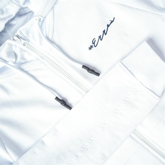 ESSENTIAL SS21 WOMAN CALLIGRAPHIC LOGO HOODYZIP AD