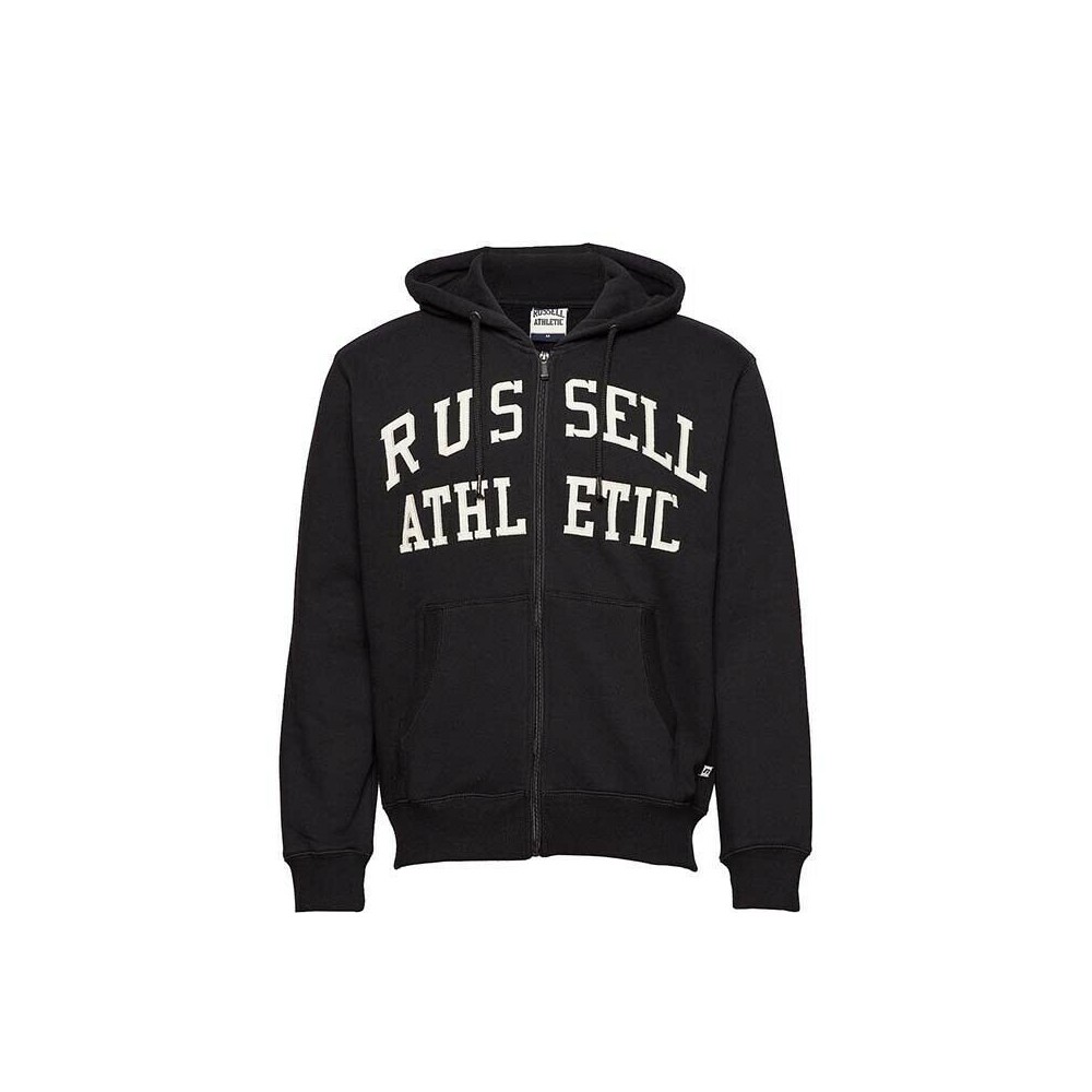 Men's hooded sweatshirt with zip