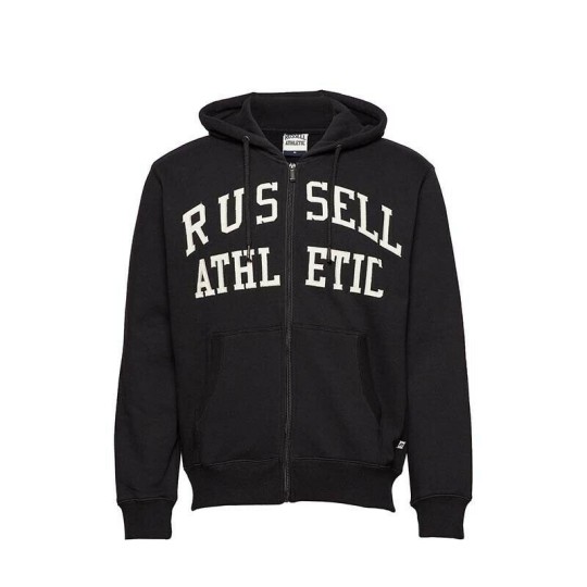 Men's hooded sweatshirt with zip