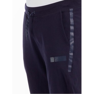 Men's slim-fit sports trousers with colour-matching details 2