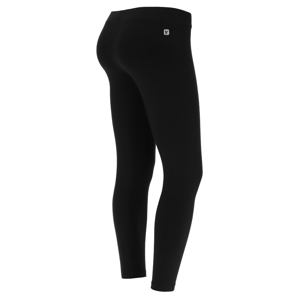 Leggings elasticizzati cotone stampa spessorata