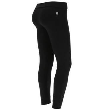 Cotton waist sports trousers with printed cuff 2