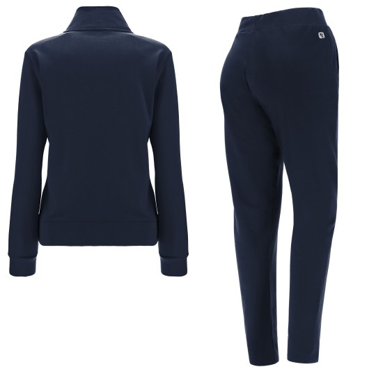 Tuta in cotone stampa FREDDY in strass tono colore