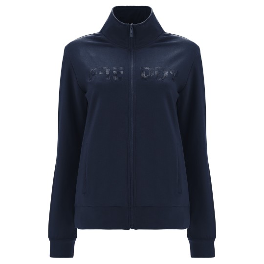 Tuta in cotone stampa FREDDY in strass tono colore