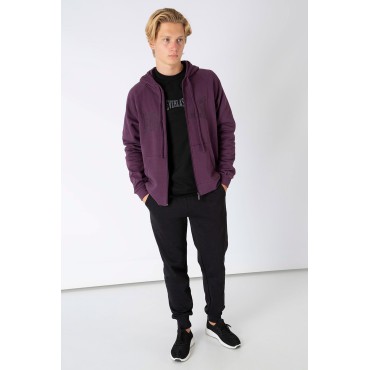 Men's cotton tracksuit with hood