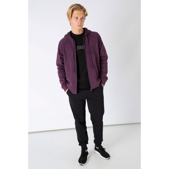 Men's cotton tracksuit with hood