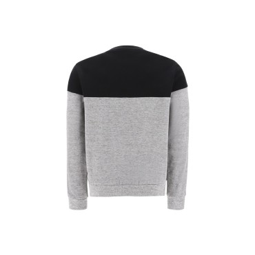 Two-tone mélange sweatshirt with vertical print FREDDY SPORT BOX 2