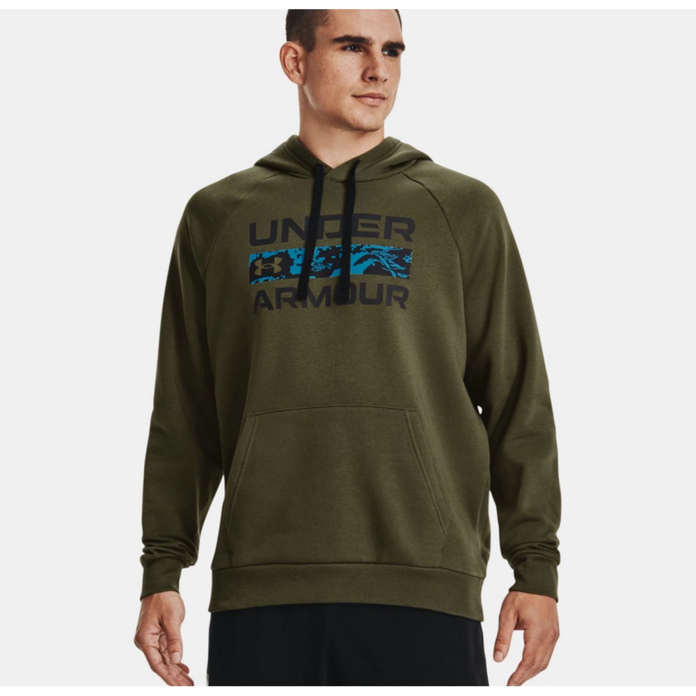 Men's UA Rival Fleece Signature Box Hoodie