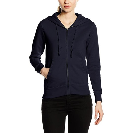 Felpa Premium Donna Zip e Cappuccio