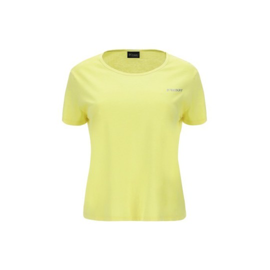 Short T-shirt in fluorescent light jersey Short T-shirt in fluorescent light jersey