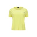 Short T-shirt in fluorescent light jersey