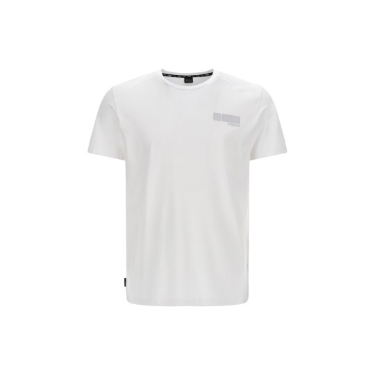 Stretch T-shirt with small matching No Logo