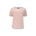 Comfort T-shirt with dropped shoulder and glossy print on the side