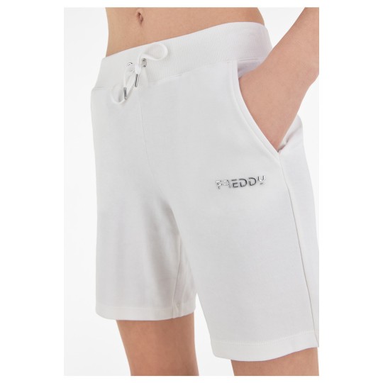 Bermuda sportivi monocolore elasticizzati