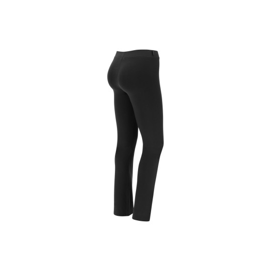Pantaloni sportivi fondo dritto jersey pesante elasticizzato
