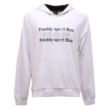 Hoodie with front print FREDDY SPORT BOX