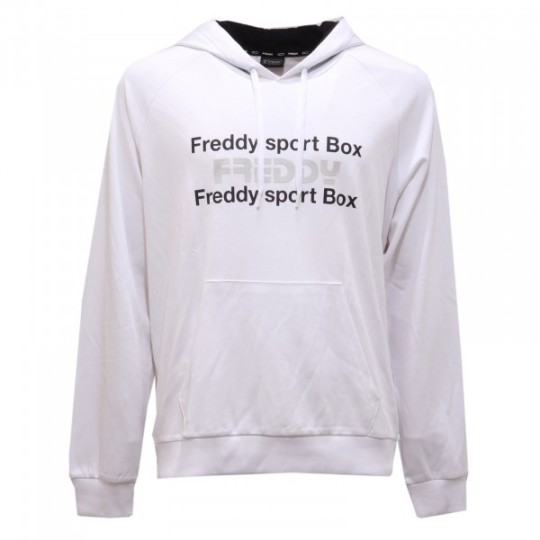 Hoodie with front print FREDDY SPORT BOX