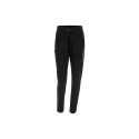 Straight bottom track trousers with glossy print on the side