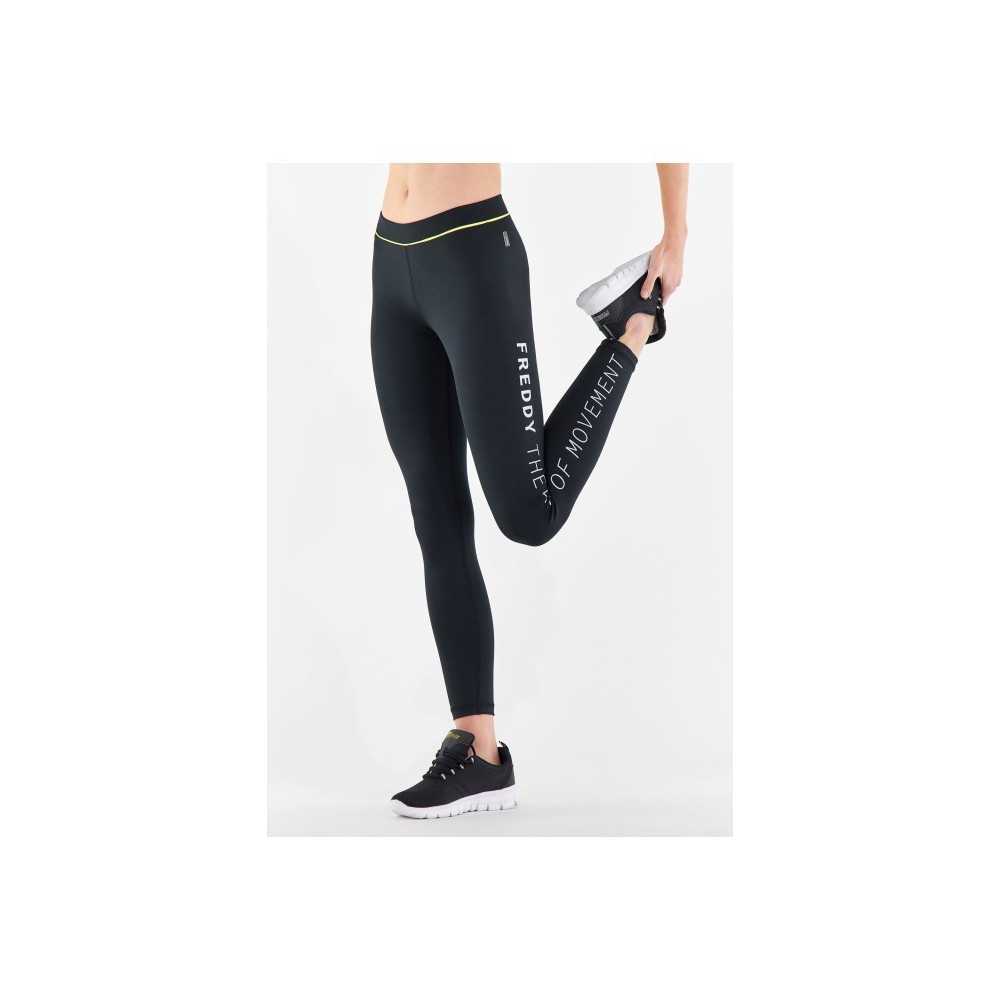 Recycled D.I.W.O. ® leggings with belt and print detail