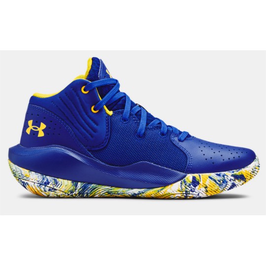 Grade School UA Jet '21 Basketball Shoes