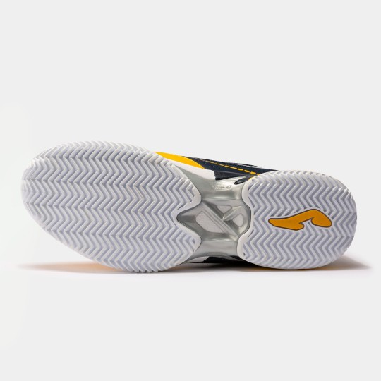 Scarpa Tennis Set Blu - Giallo Zafferano