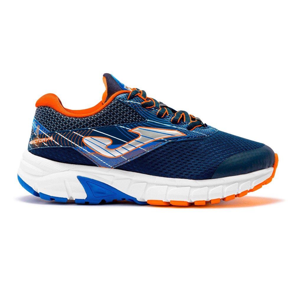 Junior Running Shoes Victory Blue Orange