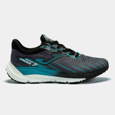 Super Cross Running Shoes Turquoise Grey