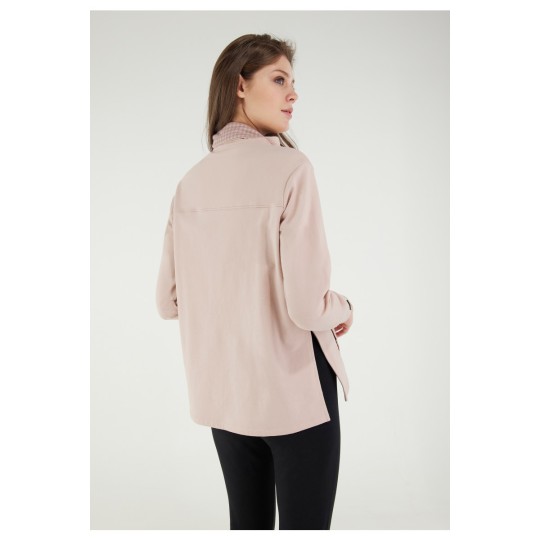 Felpa Donna Zip Cappuccio