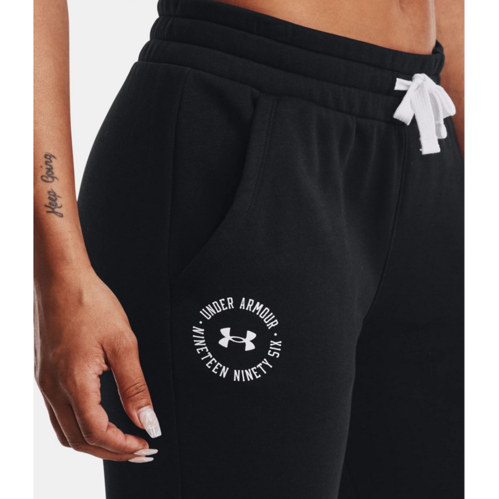 Jogger UA Rival Fleece Crest donna