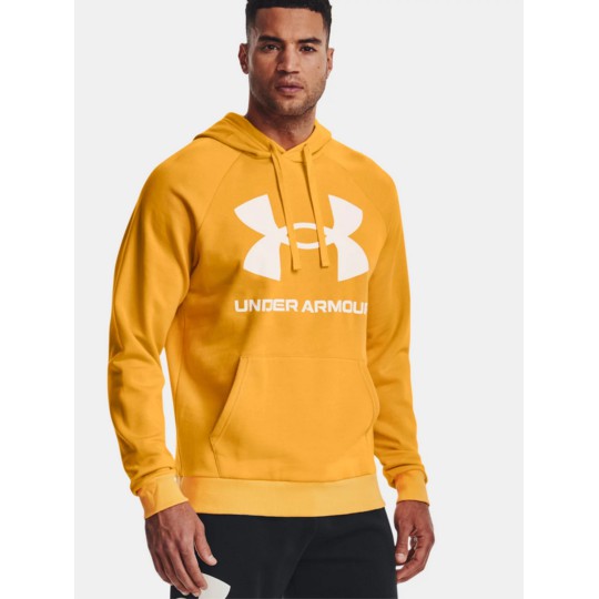 Felpa con cappuccio UA Rival Fleece Big Logo da uomo