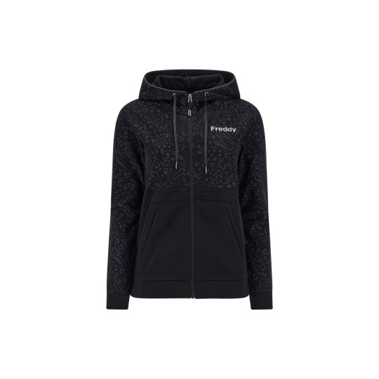 Zip and Hood Sweatshirt