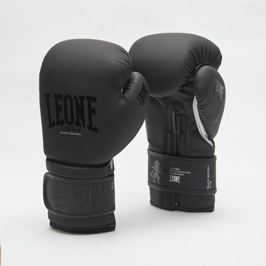 Guantone boxe BLACK&WHITE Leone
