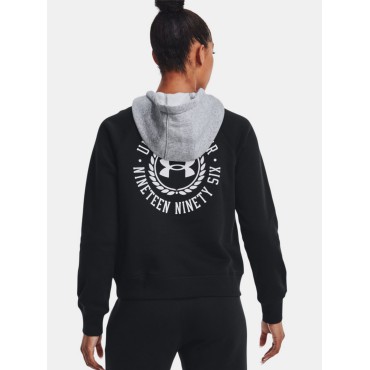 Women's UA Rival Fleece Colorblock Hoodie 2