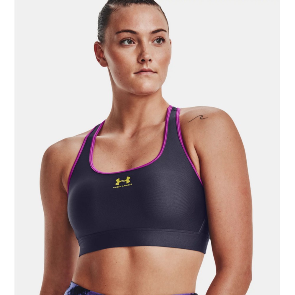 HeatGear® Armour Mid Padless Sports Bra