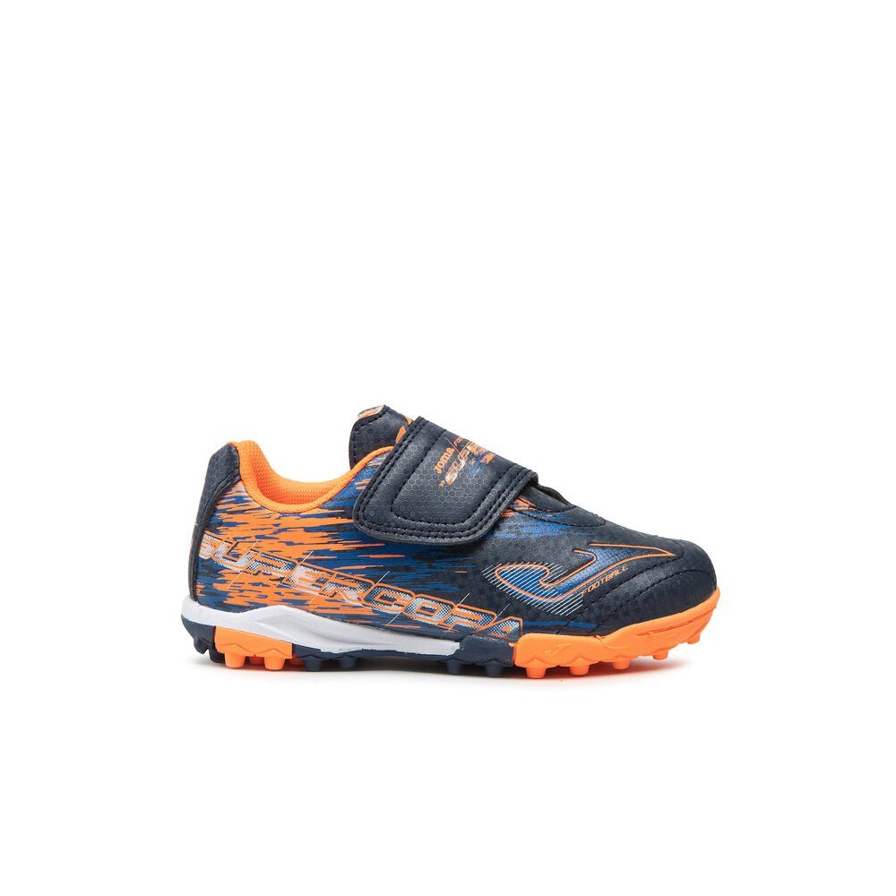 Junior five-a-side football boot with tear-off